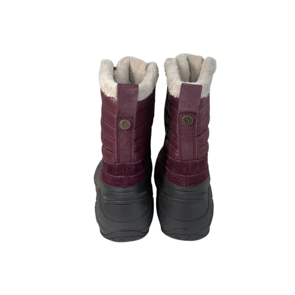 The North Face Shellista II Shorty Boots in a plum/burgundy Women's Size 7No Box